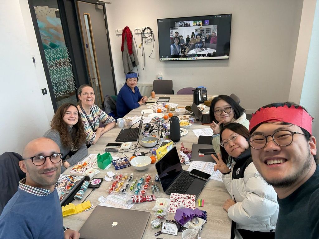 ALPN Lab’s joint Christmas meeting with the DCP Lab from Tübingen! (Dec 2025) 